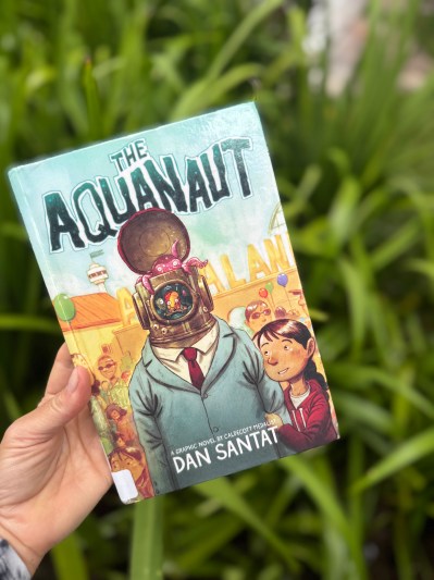The Aquanaut by Dan Santat book cover