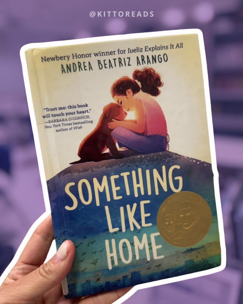 Something Like Home: a page from the book