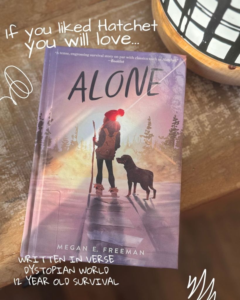 Alone: a page from the book