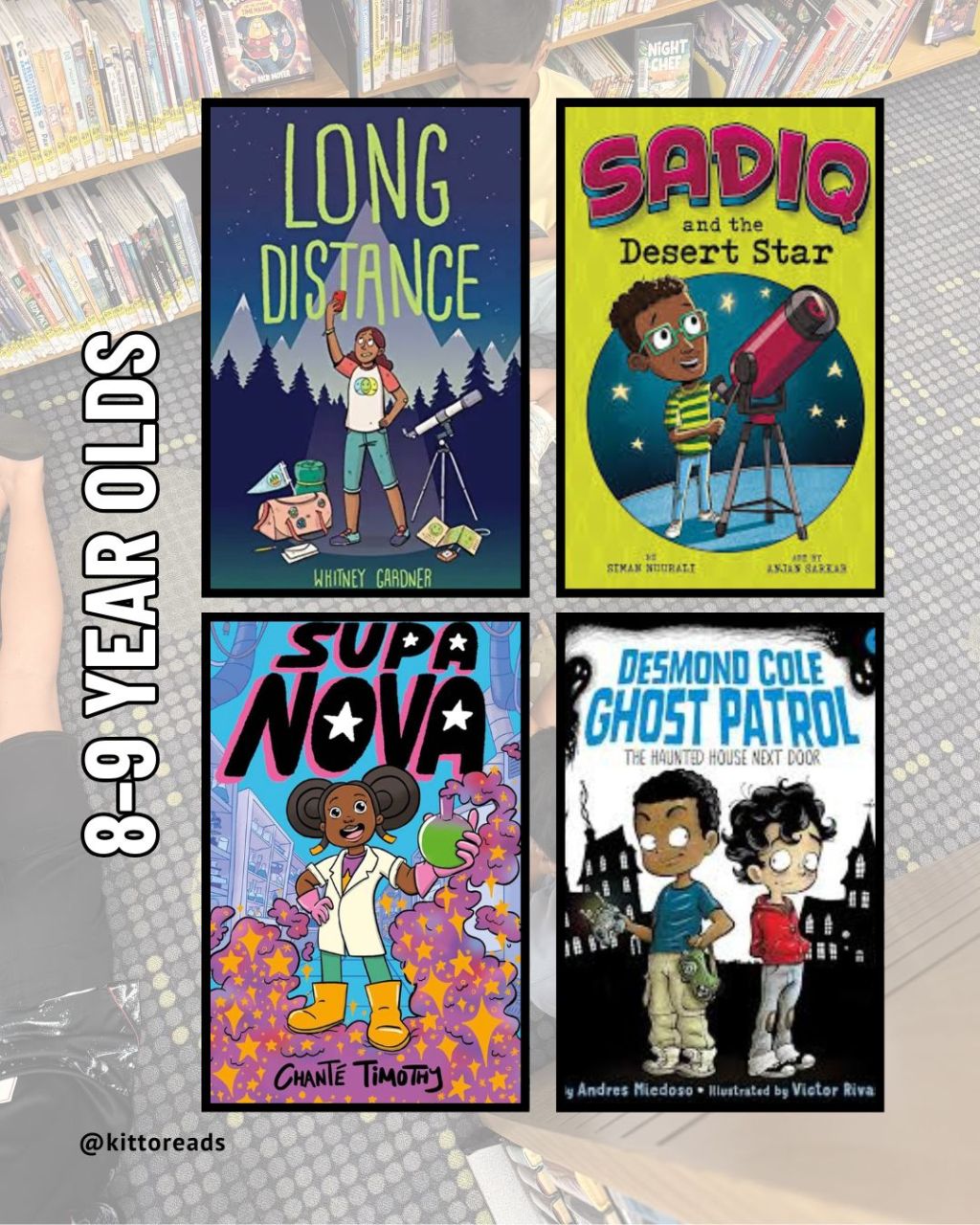 4 books for 8-9yr olds who don’t like&nbsp;reading