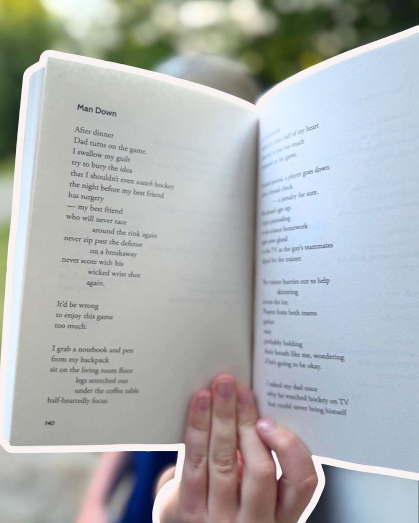 Game Face: a page from the book