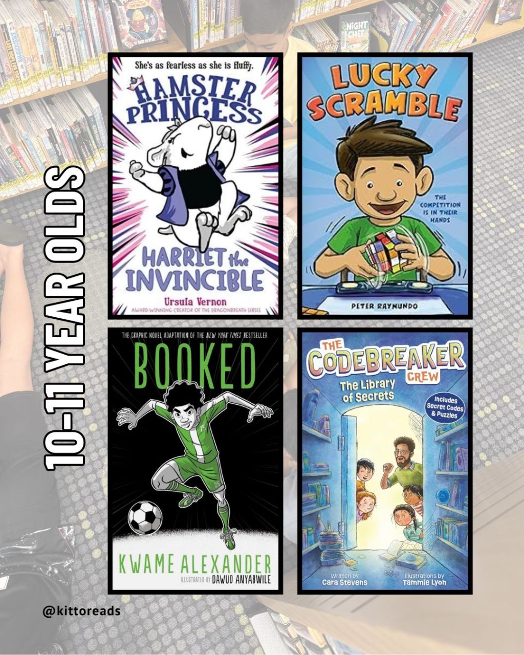 4 books for ages 10-11 who don’t like&nbsp;reading