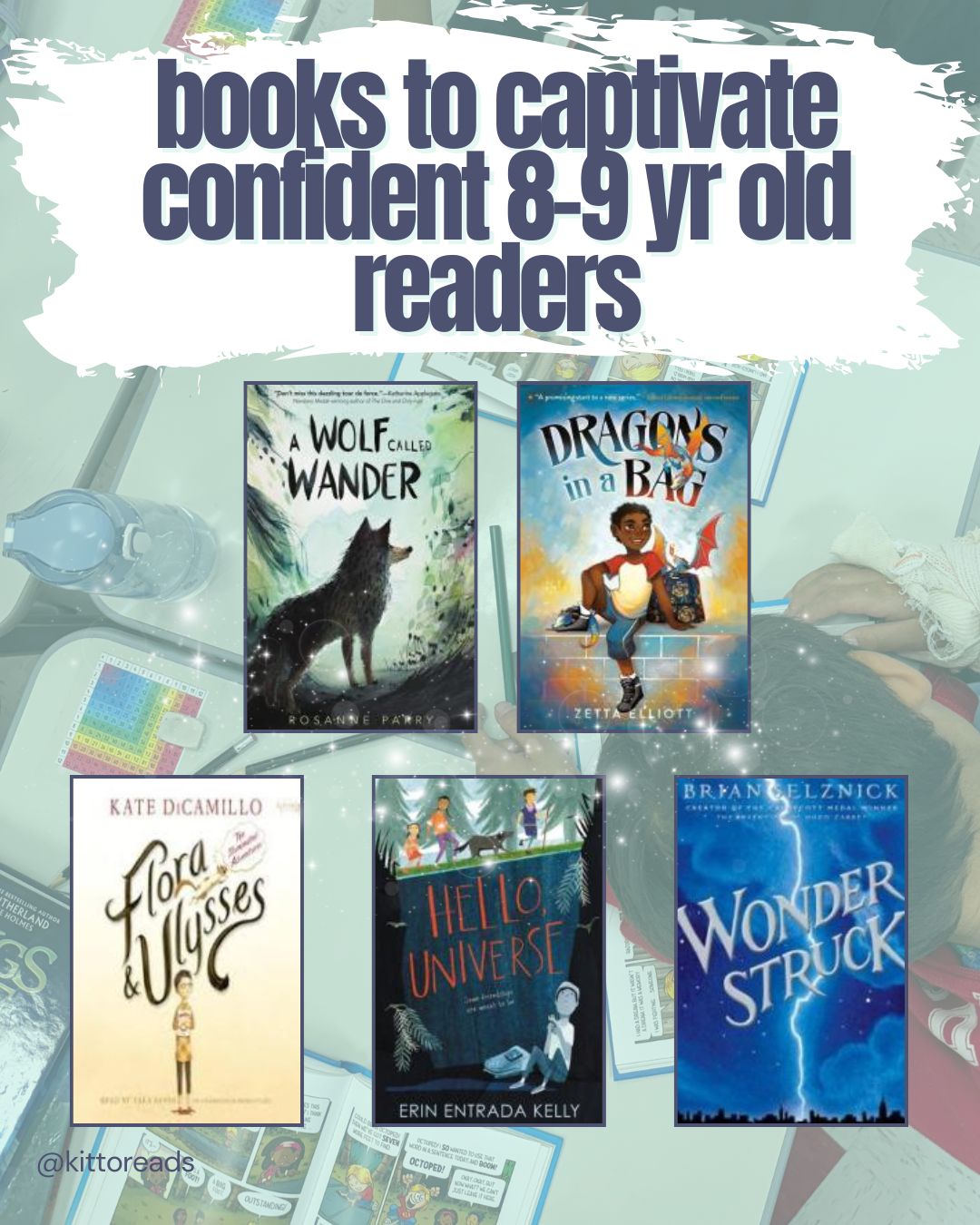 Books to captivate confident 8-9 year old readers