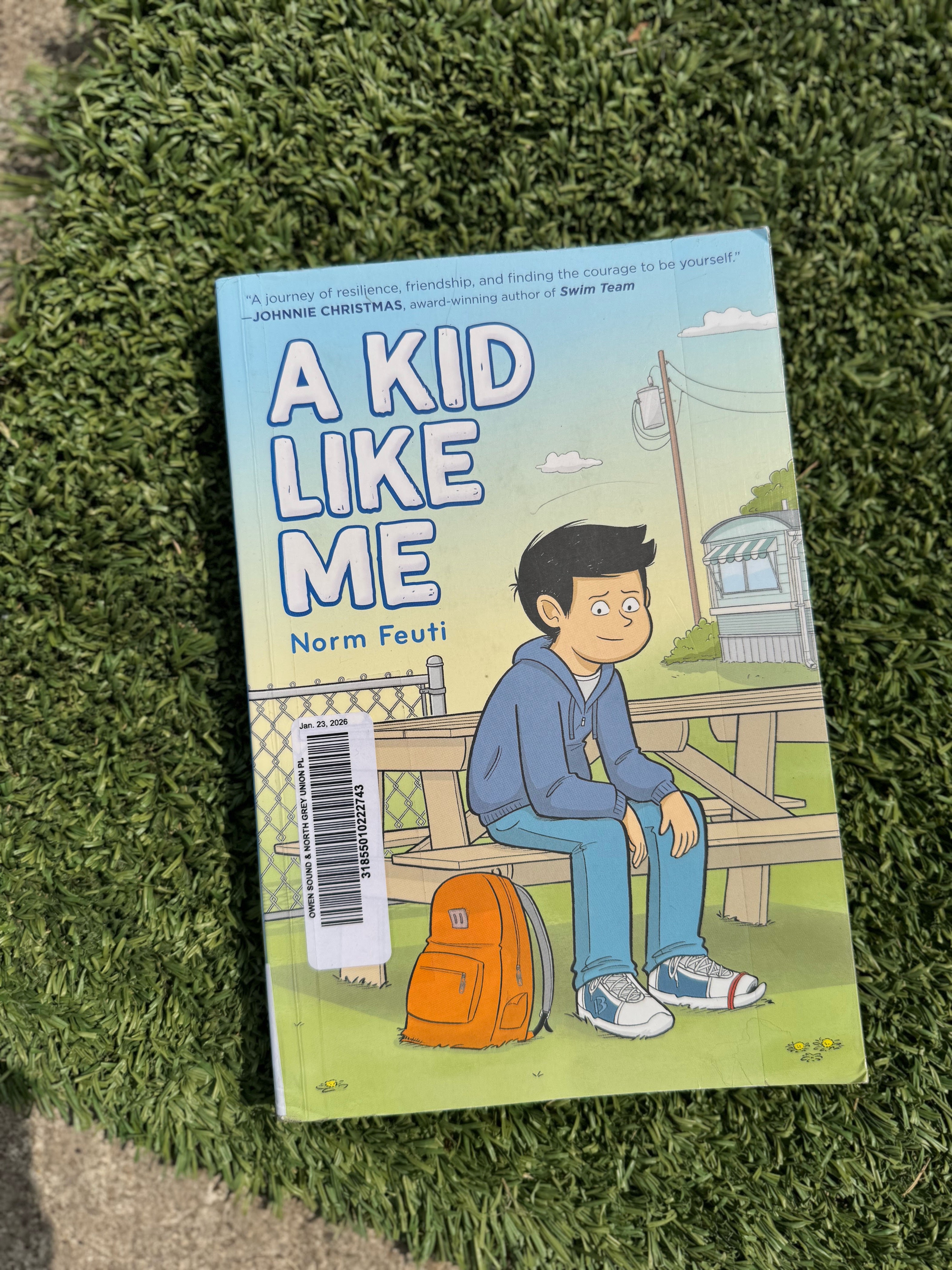 A Kid LIke Me by Norm Feuti book cover