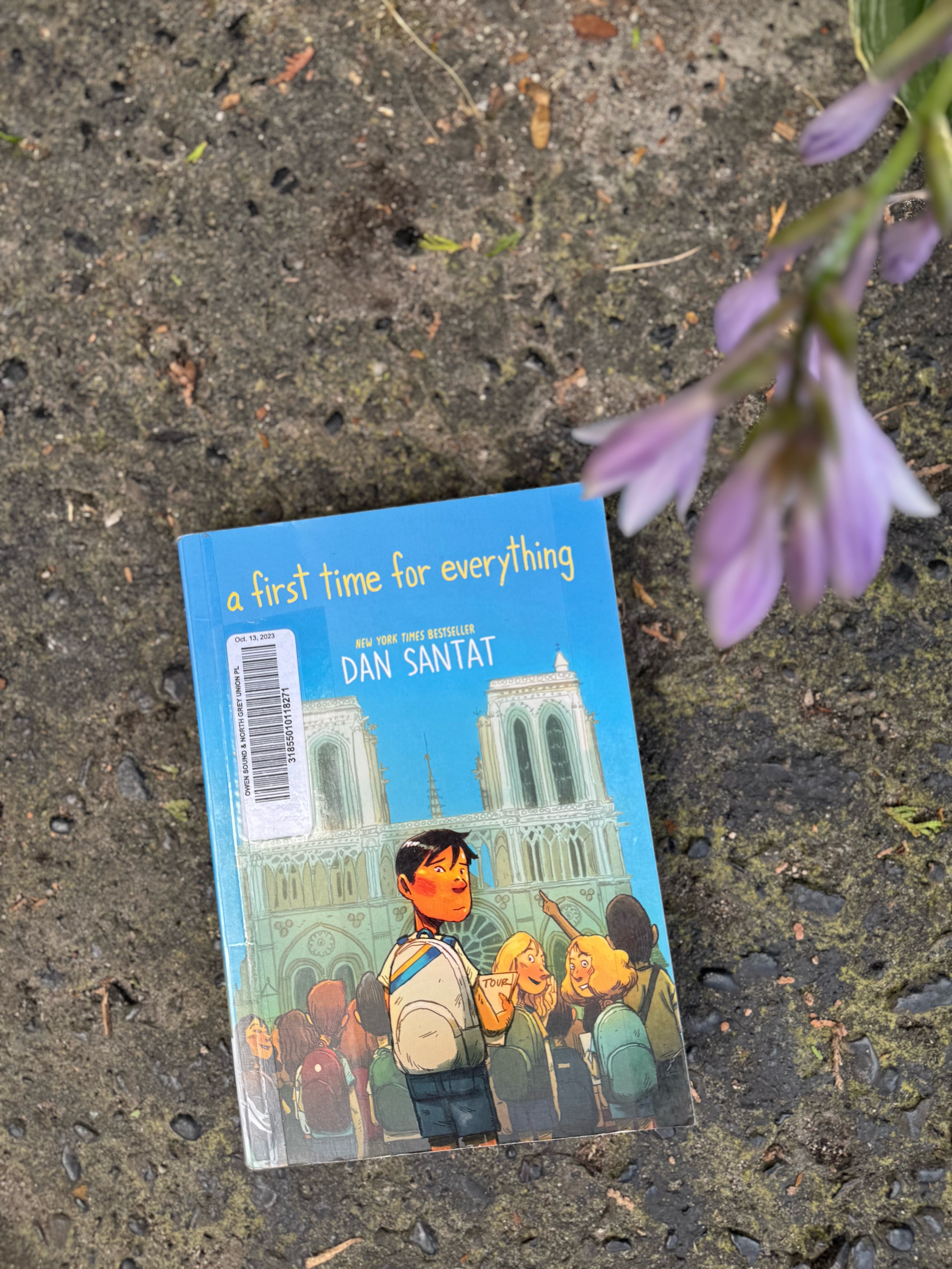 A First TIme for Everything by Dan Santat book cover